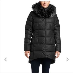 The North Face Women Jacket Parkina Hooded Puffer Jacket Size Medium Worn Once